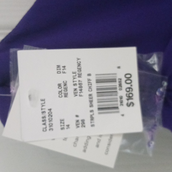 Davids Bridal dress size 14 - Picture 3 of 5